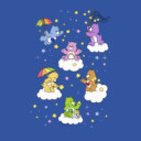 Men's Care Bears Star Catching Bears  Adult T-Shirt