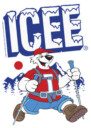 Men's ICEE Bear Happy Hiking  Adult T-Shirt