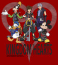 Men's Kingdom Hearts 3 Box Art  Adult T-Shirt
