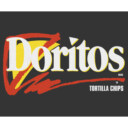 Men's Doritos 90s Logo Grey  Adult T-Shirt