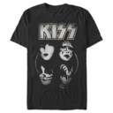 Men's KISS Shadowed Faces  Adult T-Shirt