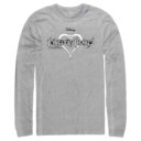 Men's Kingdom Hearts 1 Sketch Logo  Adult Long Sleeve Shirt