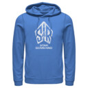 Men's Lightyear Star Command Distressed Logo  Adult Pull Over Hoodie