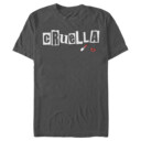 Men's Cruella Lipstick Logo  Adult T-Shirt