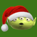 Men's Toy Story Little Green Santa  Adult T-Shirt