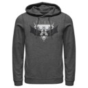 Men's Batman Winged Hero Emblem  Adult Pull Over Hoodie