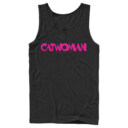 Men's Batman Catwoman Logo  Adult Tank Top