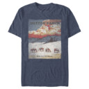 Men's Yellowstone Dutton Ranch Ride For The Brand Snow Poster  Adult T-Shirt