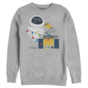 Men's Wall-E Eve Christmas Lights  Adult Sweatshirt