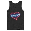 Men's Britney Spears Jean Neon Heart  Adult Tank Top