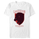 Men's Game of Thrones House Lannister Lion Crest  Adult T-Shirt