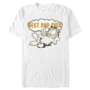 Men's Garfield Best Dad Ever  Adult T-Shirt
