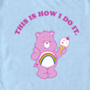 Men's Care Bears This is How I do It Cheer  Adult T-Shirt