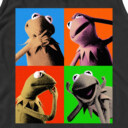 Men's The Muppets Kermit Pop Art  Adult Tank Top