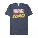 Men's Marvel Classic Distressed Logo  Adult T-Shirt