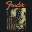 Men's Fender Stratocaster Boxes  Adult T-Shirt