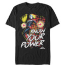 Men's Marvel Captain Marvel Know Your Power  Adult T-Shirt