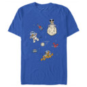 Men's Mickey & Friends Donald and Pluto Astronauts  Adult T-Shirt