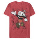 Men's Cuphead Sketch Parade  Adult T-Shirt