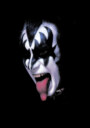 Men's KISS Gene Simmons  Adult T-Shirt