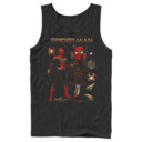 Men's Marvel Spider-Man: No Way Home Iron Suit Gear  Adult Tank Top