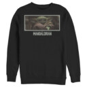 Men's Star Wars: The Mandalorian The Child Letterbox  Adult Sweatshirt