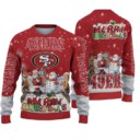 Stocktee San Francisco 49ers Cute Parade Christmas Limited Edition Knitted Sweater NEW124521