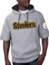 Stocktee Pittsburgh Steelers Summer  Short Sleeve Pullover Hoodie GTS005069A
