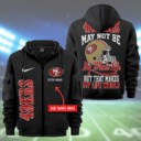 San Francisco 49ers Colorful My Whole Life Design Limited Edition 2D Fashion Zip Hoodie NEW126321