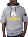 Stocktee Pittsburgh Steelers Summer  Short Sleeve Pullover Hoodie GTS005284A