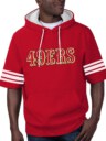 Stocktee San Francisco 49ers Summer Short Sleeve Pullover Hoodie GTS005376