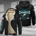 Stocktee Philadelphia Eagles Super Bowl LIX Champions Limited Edition Hoodie Zip Velvet Coat For Winter GTS013113CS