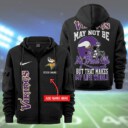 Minnesota Vikings Colorful My Whole Life Design Limited Edition 2D Fashion Zip Hoodie NEW126327
