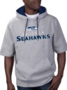 Stocktee Seattle Seahawks Summer  Short Sleeve Pullover Hoodie GTS008397A