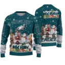 Stocktee Philadelphia Eagles Cute Parade Christmas Limited Edition Knitted Sweater NEW124524