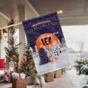 Stocktee Cincinnati Bengals Christmas Night Flag All Over Printed Flag NEW122612