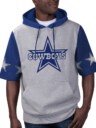 Stocktee Dallas Cowboys Summer  Short Sleeve Pullover Hoodie GTS009113