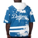 Stocktee Los Angeles Dodgers Summer Short Sleeve Pullover Hoodie NEW033046