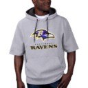Stocktee Baltimore Ravens Summer  Short Sleeve Pullover Hoodie GTS005383A