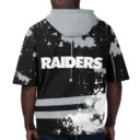 Stocktee Las Vegas Raiders Summer Short Sleeve Pullover Hoodie NEW033006