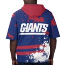 Stocktee New York Giants Summer Short Sleeve Pullover Hoodie NEW033020