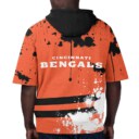 Stocktee Cincinnati Bengals Summer Short Sleeve Pullover Hoodie NEW033012