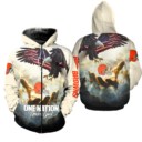 Stocktee Cleveland Browns Limited Edition All Over Print Hoodie Sweatshirt Zip Hoodie Unisex Size NEW076204