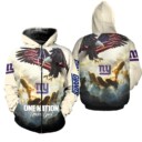Stocktee New York Giants Limited Edition All Over Print Hoodie Sweatshirt Zip Hoodie Unisex Size NEW076220