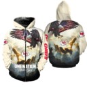 Stocktee Kansas City Chiefs Limited Edition All Over Print Hoodie Sweatshirt Zip Hoodie Unisex Size NEW076210