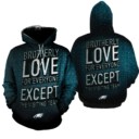 Stocktee Philadelphia Eagles Limited Edition Men's And Women's All Over Print Full 3D T-shirt/ Hoodie/ Zip Hoodie Adult Sizes S - 5XL GTS007760