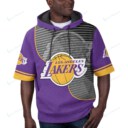 Los Angeles Lakers Short Sleeve Hoodie GTS006210