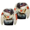 Stocktee Cleveland Browns Limited Edition All Over Print Hoodie Sweatshirt Zip Hoodie Unisex Size NEW076204