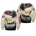 Stocktee Kansas City Chiefs Limited Edition All Over Print Hoodie Sweatshirt Zip Hoodie Unisex Size NEW076210