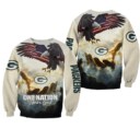 Stocktee Green Bay Packers Limited Edition All Over Print Hoodie Sweatshirt Zip Hoodie Unisex Size NEW076218
